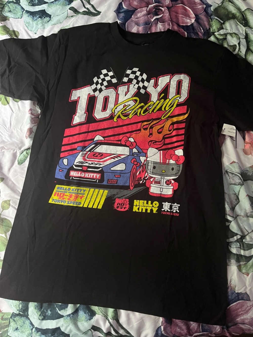Hello Kitty Tokyo Racing TShirt Size S